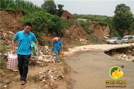 洪水无情人有情：播恩深入灾区助养殖户复产自救