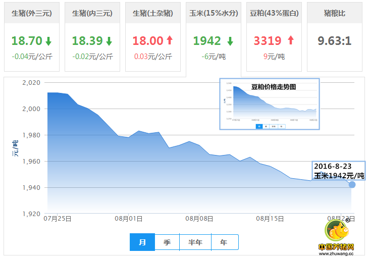 8月23日猪评：采购恢复！集中消费恢复！涨势也将恢复！