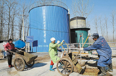 推沼气发电 养猪业转型要做绿能猪