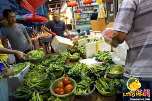 菜篮子调查：断茬致蔬菜连涨九周 猪肉价格回落