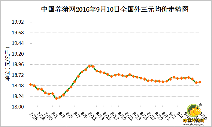 今日猪价走势图