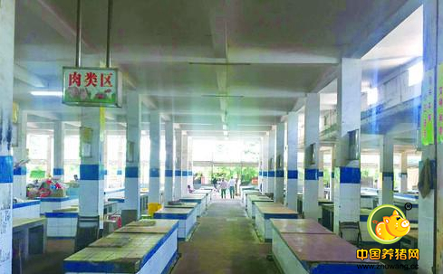 海口三门坡市民4天买不到猪肉 肉贩称屠宰点太远