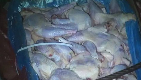 广东查获千吨“僵尸肉”案值8000万元 来自美国巴西泰国.