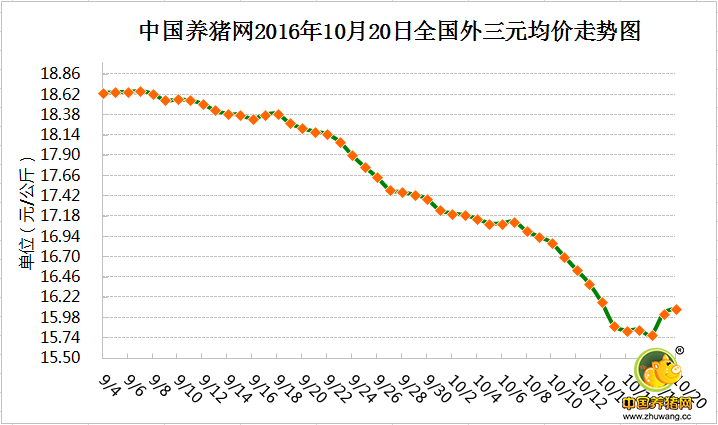 10月20日猪评：台风带来利好 近期猪价或继续上涨