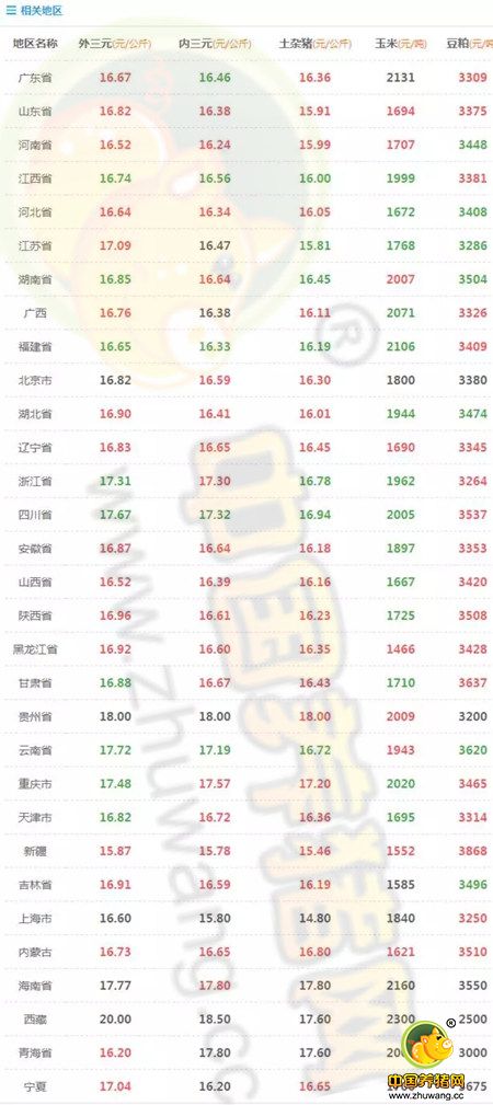 11月13日猪评：东北猪价持续上涨 南方要涨还得老天放晴