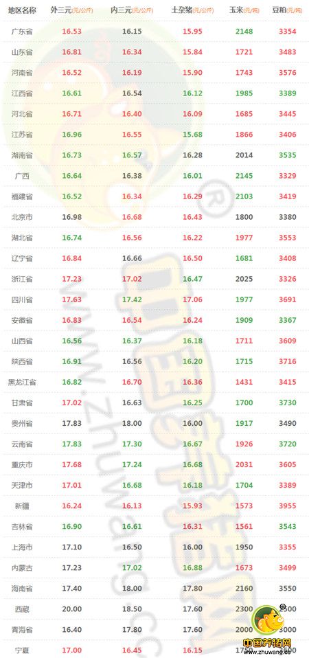 11月24日猪评：农业部数据显示猪价肉价上涨 屠企还在压价