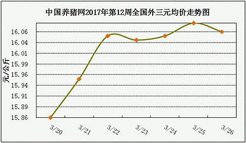 一周综述：猪价平稳回涨，大涨大跌的可能性均不大