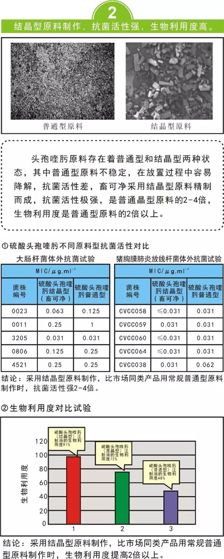 新品上市震撼登场——畜可净（硫酸头孢喹肟注射液）