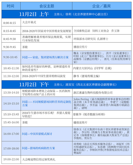 2017·问道中国养猪业 暨第八届养猪人信得过见证企业颁奖典礼(第二轮通知)