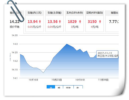 11月12日猪评：气温再下降，市场需求回升，猪价略有回温