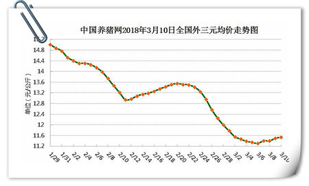 03月10日猪评：供需格局尚未改 短期或以小幅微调为主