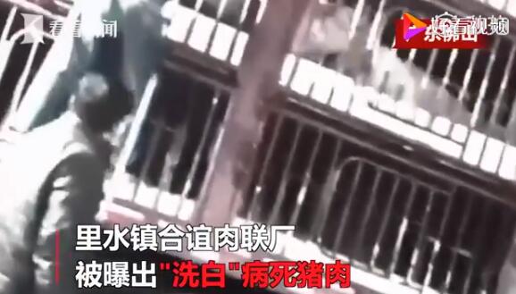 人民日报：针对肉联厂“洗白”病死猪，监管必须补上漏洞！
