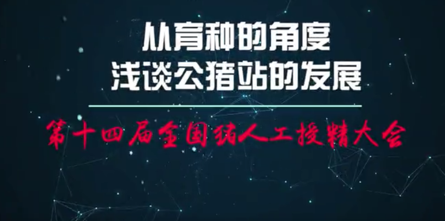  杨明：从育种的角度浅谈公猪站的发展