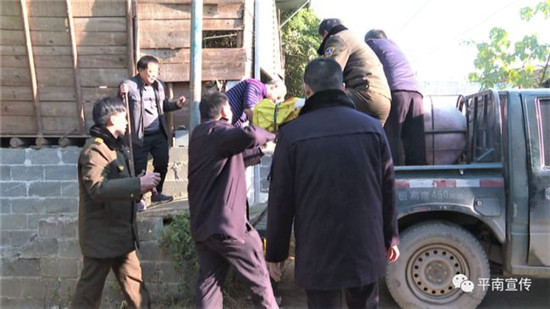 平南县农业农村局联合县公安局成功捣毁两处非法屠宰生猪窝点