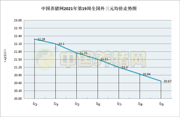 行情暴跌，呈“斜线”下滑，猪周期下的养猪业无人幸免？（第19周综述）