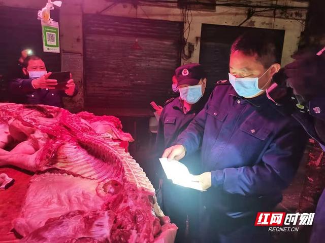 岳阳：开展生猪屠宰联合执法专项行动 守护人民舌尖上的安全
