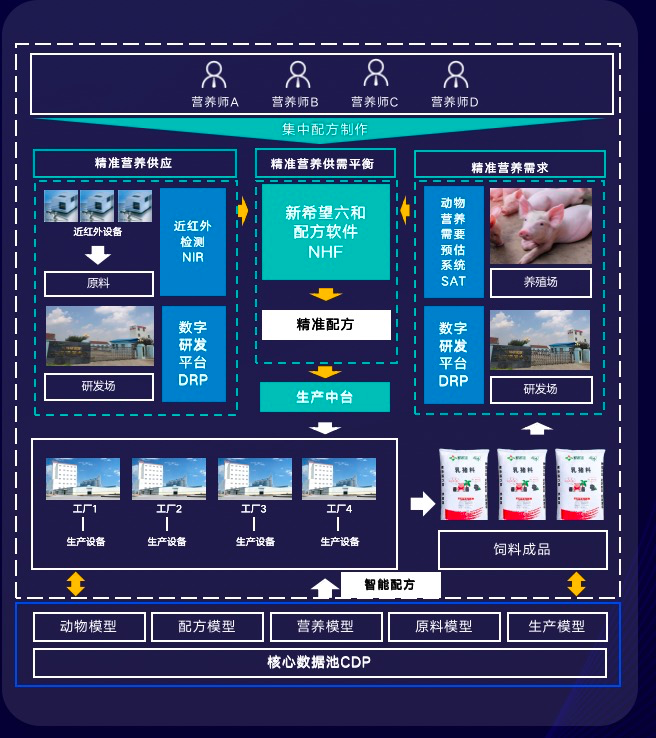 数字化更进一步，新希望鸿瞳·NHF配方系统全面上线运行