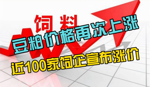 豆粕涨至接近6000元，部分饲企一个月涨5次价！