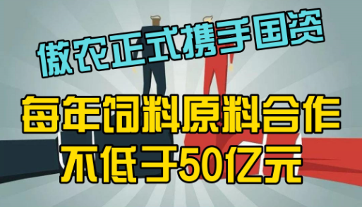 漳州金投成傲农第二大股东！每年饲料原料合作不低于50亿元！