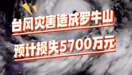 罗牛山称台风灾害造成资产损失预计约5700万元！