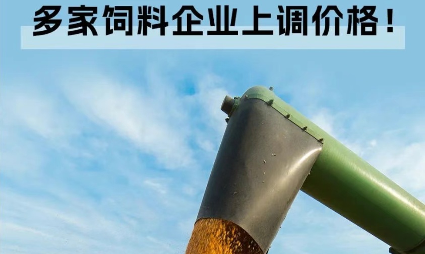 关注！原料价格波动 多家饲料企业上调价格！