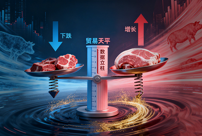 1-7月中国肉类进口分析：猪肉逆势增长，牛肉禽肉下滑