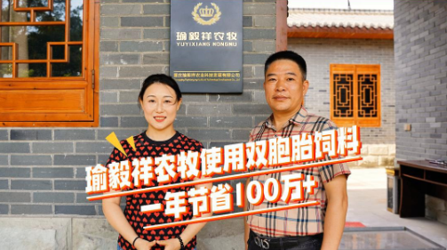 瑜毅祥农牧使用双胞胎饲料！一年节省100万+！