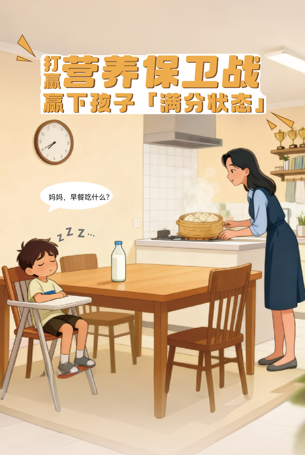 你给孩子的早餐营养，真的“到位”了吗？