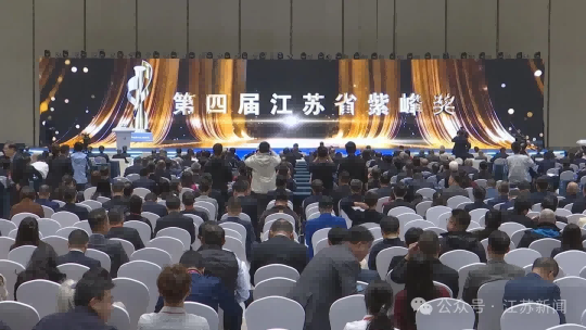 喜报！安佑集团荣获第四届江苏省紫峰奖“转型升级企业奖”