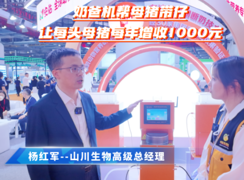 高产母猪带仔难？山川智能奶爸机给出系统性解决方案！让每头母猪年增收1000元！