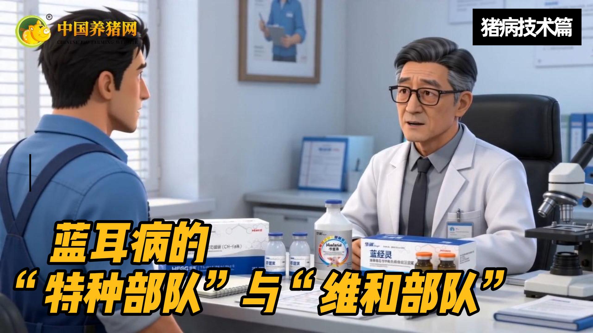 蓝耳病的“特种部队”与“维和部队”！