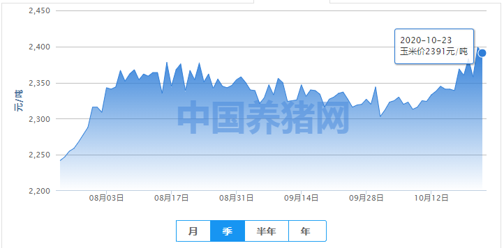 玉米行情继续震荡，继续大幅上行空间有限！