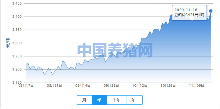 豆粕价格偏强震荡，价格或会持续上涨？